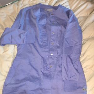 Greys Anatomy 4 Pocket Snap Front Jacket